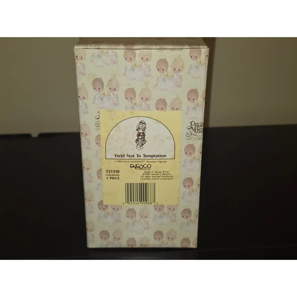 Precious Moments Enesco 521310 “Yield Not‎ To Temptation” Figurine w Box